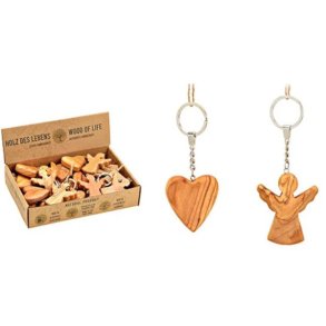 Nglering med hjerte eller engel i oliventr