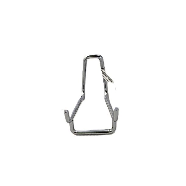 Holder til krystaller 4x3,5 cm s�lvfarvet metal
