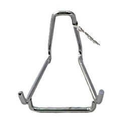 Holder til agatskiver  5x5 cm s�lvfarvet metal
