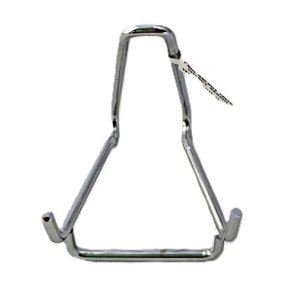 Holder til agatskiver  5x5 cm s�lvfarvet metal