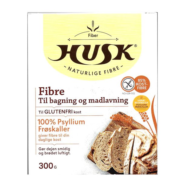 FiberHUSK glutenfri bagemiddel