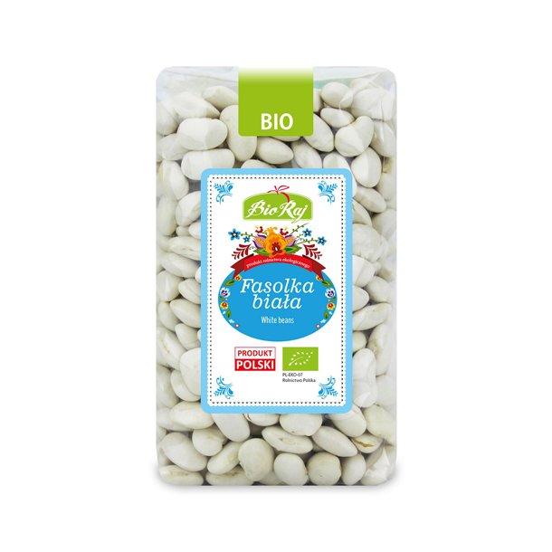 Hvide bnner kologiske Bio Raj 500 g