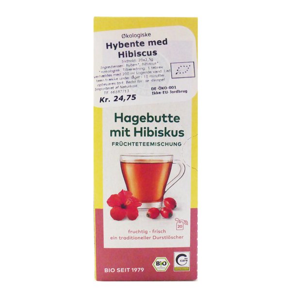 Hybente med hibiskus i breve kologisk