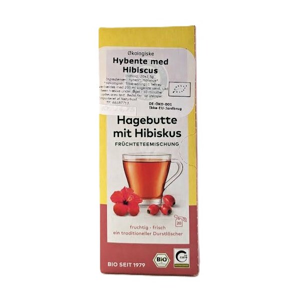 Hybente med hibiskus i breve kologisk