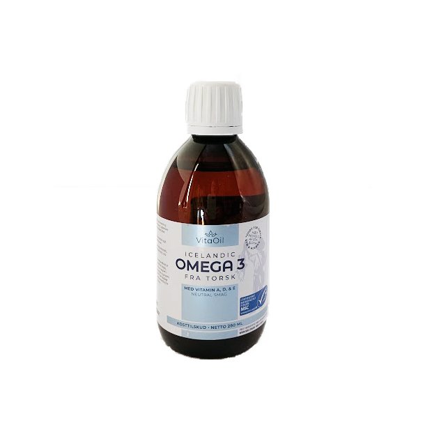 VitaOil Icelandic Omega 3 Fra Torsk