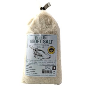 Fransk groft havsalt Ile de R ubleget