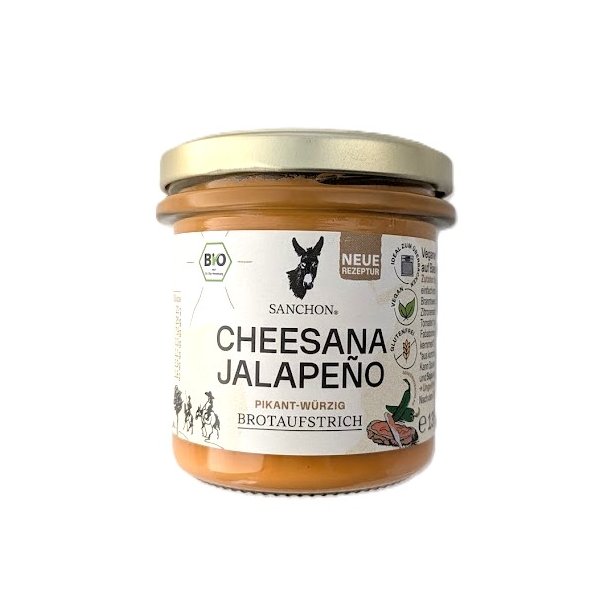 Cheesana Jalapeno �kologisk Sm�rep�l�g - Sanchon