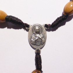 Rosenkrans  i oliventr: Rosary 88 cm