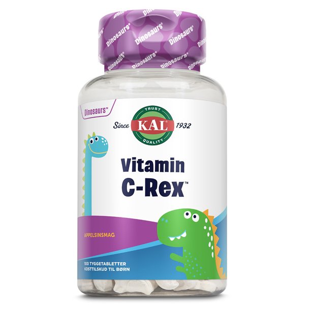 DinoSaursvit.C-REXtyggetablet