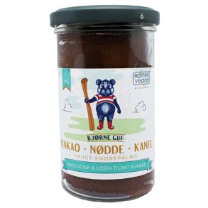 Smreplg Bjrneguf kakao, kanel & ndder  Vegan