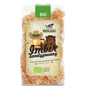 Kandiseret ingefr STOR PAKNING kologisk - Bio Planet