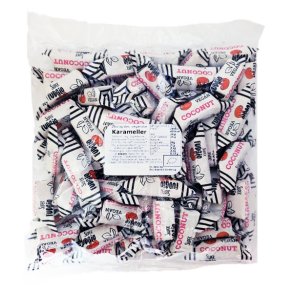 Karameller med kokos 1 kg kologiske ME GUSTO (SUPER FUDGE)