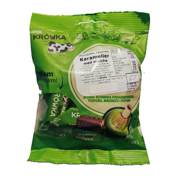 Karameller med matcha �kologiske  Me gusto
