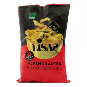 Kartoffel Chips med urter og krydderi kologisk - Lisachips