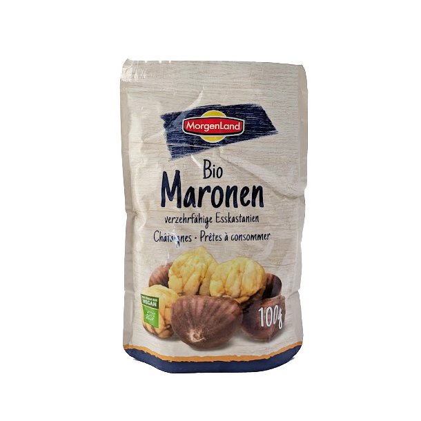 Kastanjer spiseklar kologiske - Morgenland