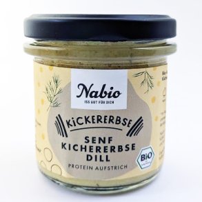 Postej med sennep, kikrter & dild kologisk - Nabio