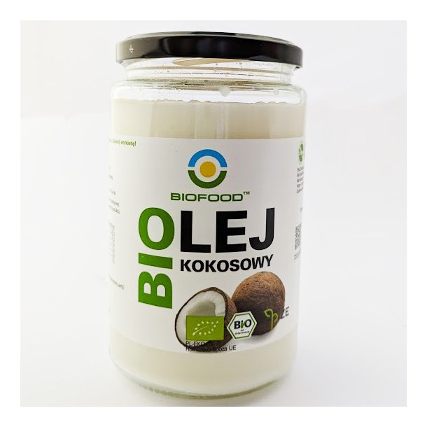 Kokosolie kologisk upasteuriseret 670 ml - BIOFOOD