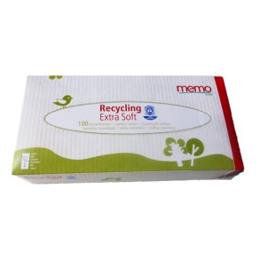 Kosmetikservietter ekstra bldet 100 stk. - Memo