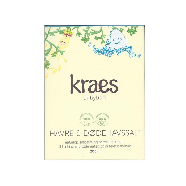 KRAES babybad havre & Ddehavssalt