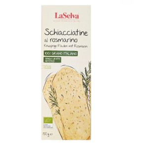 Schiacciatine med rosmarin kologisk - LaSelva