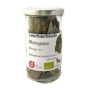 Laurb�rblade 10 g �kologisk