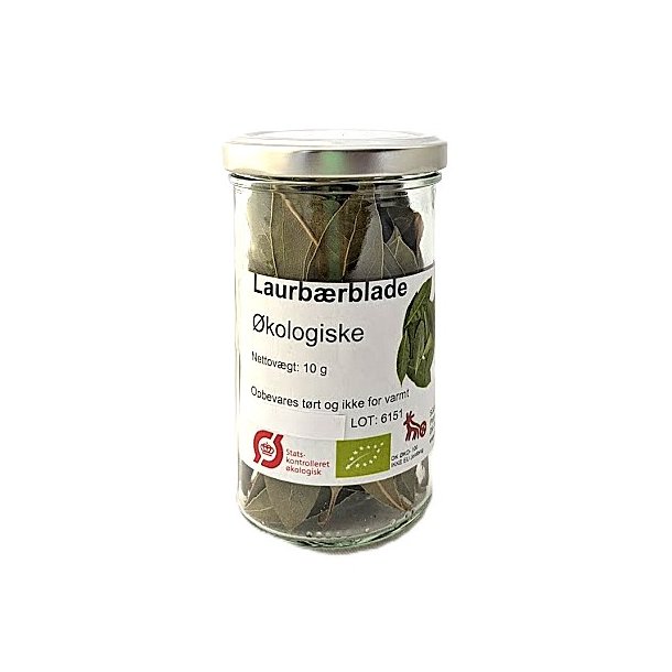 Laurb�rblade 10 g �kologisk