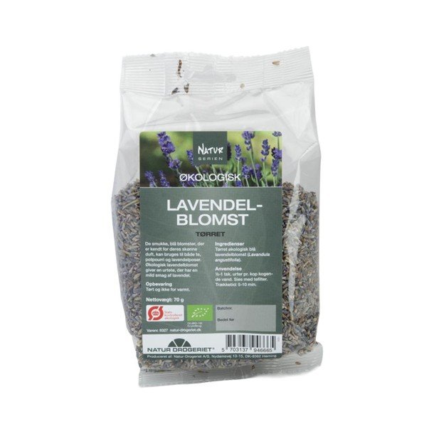 Lavendelblomst 70 g. Natur serien �ko