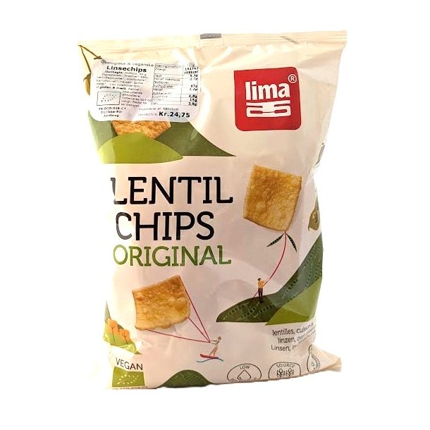 Linse Chips Original ovnbagte kologiske - Producent Lima