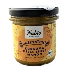 Postej m/gurkemeje, gule linser & mango ko - Nabio