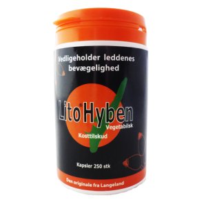 Lito Hyben Vegetabilsk kapsel 250 x 500mg