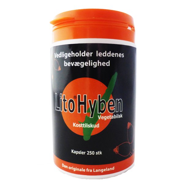 Lito Hyben Vegetabilsk kapsel 250 x 500mg