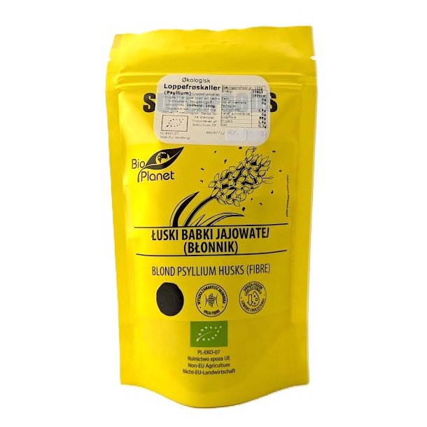 Loppefrskaller (Psyllium) kologisk Bio Planet