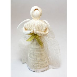 Lys Engel - hjde ca 14 cm