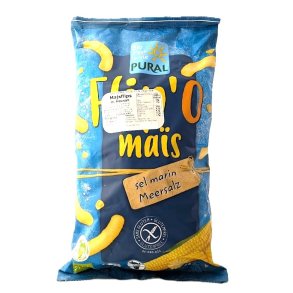 Majs flips saltede �kologisk glutenfri - Pural