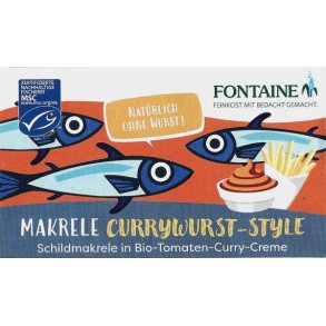 Makrelfileter uden skind i tomatkarrycreme