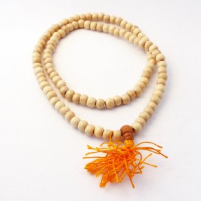Mala 108 beads: Light Wood