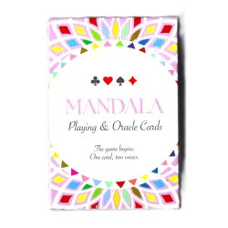 Mandala Spille- og Orakelkort  Kalejdoskopsymmetri