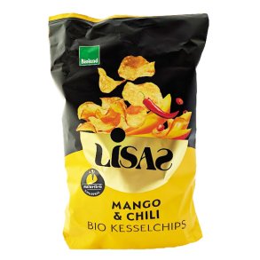 Kartoffel Chips med Mango og chili kologisk - Lisachips