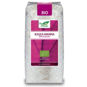 Mannagryn af hvede kologisk 500 g - Bio Planet