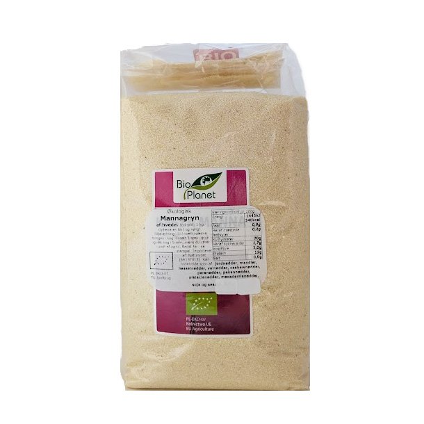 Mannagryn kologisk 1 kg - Bio Planet