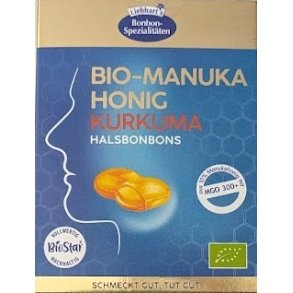 Manuka Honnig bolsjer MGO 300 med Gurkemeje �ko - Liebhart