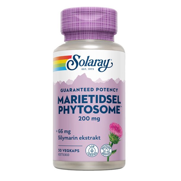 Marietidsel Phytosome Solaray Vegan