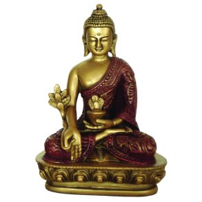 Buddha medicine Gylden/r�d finich