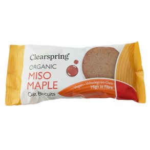 Miso Maple Oat Biscuits 