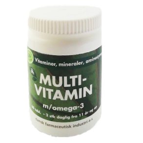 Multivitamin m/omega-3