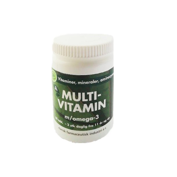 Multivitamin m/omega-3