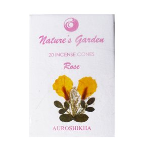 Rose Incense Cones rgelsestoppe 20 stk