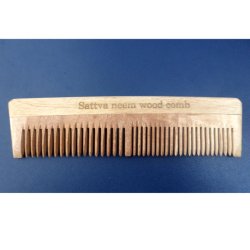 Hrkam i  neemtr 19 cm - Sattva ayurveda grov/ ekstra grov