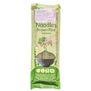 Brown Rice & Wakame Noodles vegan kologiske