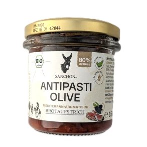 Antipasti oliven �kologisk sm�rep�l�g - Sanchon
